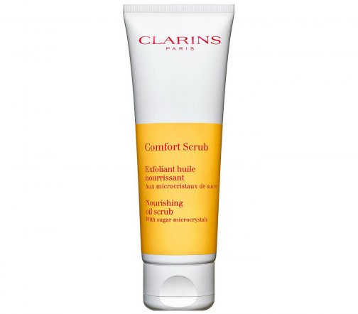 Clarins Comfort Scrub Масло питательное отшелушивающее для лица 50мл