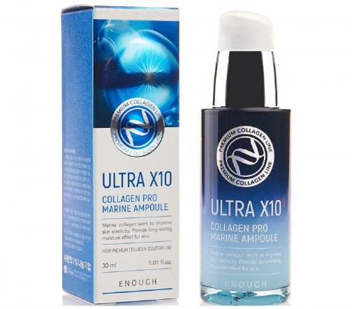 Enough Premium Collagen Сыворотка для лица Ultra X10 30мл