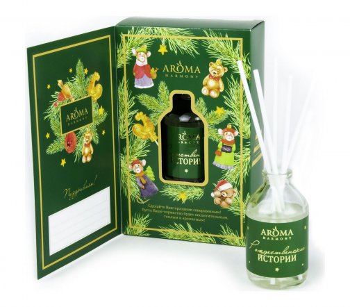Aroma Harmony Диффузор-открытка Рождественские истории 50мл