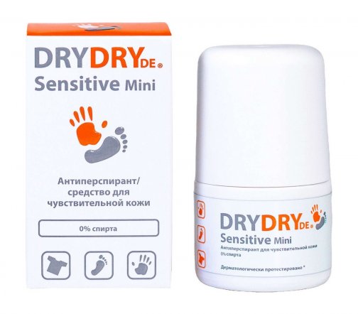 Dry Dry De Sensitive (Де Сенситив) Антиперспирант-ролик Средство для чувствительной кожи