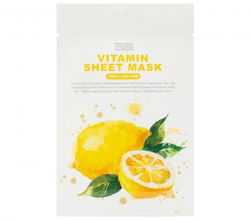 Tenzero Vitamin Маска тканевая для лица с витамином С 25мл