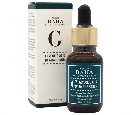 Cos De Baha Glycolic Сыворотка для проблемной кожи с гликолевой кислотой 30мл
