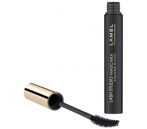 Lamel Professional Тушь Lash Studio Mascara Volume & Curl 401 Черный