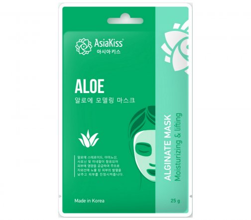 AsiaKiss Aloe Маска альгинатная Алоэ 25гр