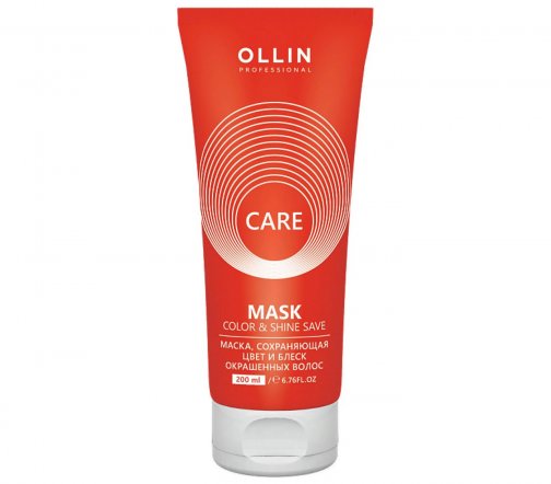 Ollin Professional Care Маска сохраняющая цвет и блеск окрашенных волос