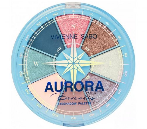 Vivienne Sabo Палетка теней для век Aurora Borealis 01