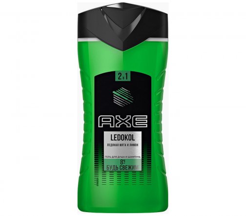 Axe Гель для душа и шампунь 2в1 Ledokol 250мл