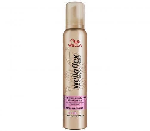 Wella Flex Мусс для волос Для чувствительной кожи СФ 200мл