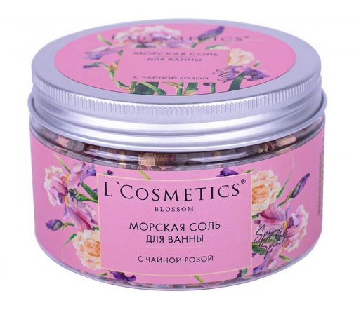 L'Cosmetics Spring Spirit Соль морская для ванны с чайной розой 300гр