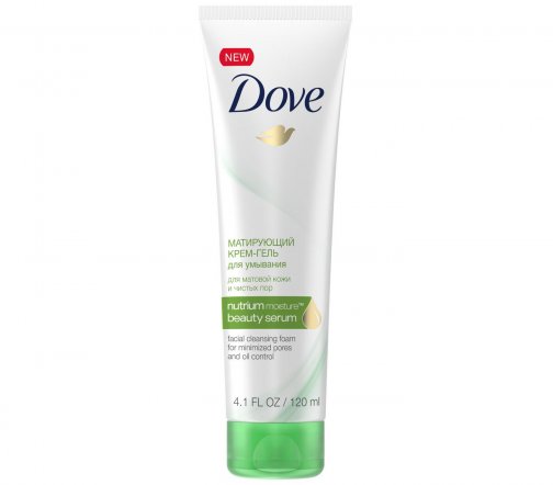 Dove Крем-гель для умывания Матирующий 120мл