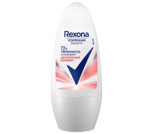 Rexona Усиленная защита Дезодорант-антиперспирант ролик Абсолютный комфорт 50мл