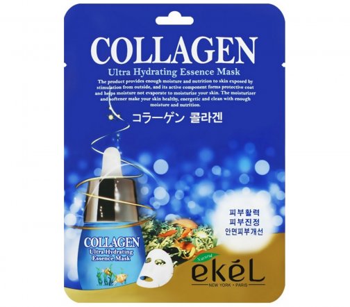Ekel Маска тканевая для лица Collagen 25мл