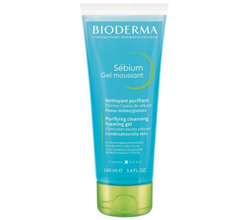 Bioderma Sebium (Себиум) Гель очищающий для комбинированной и жирной кожи