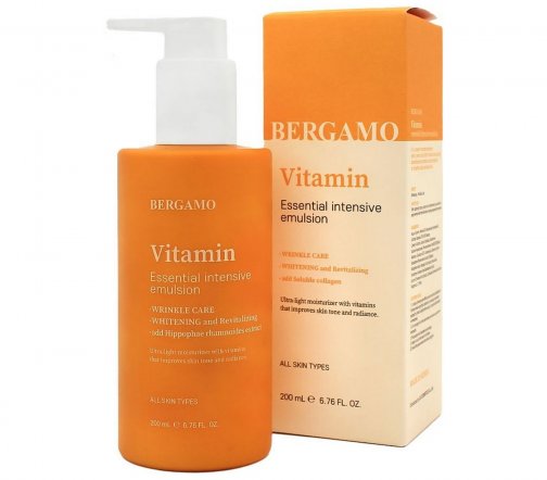 Bergamo Essential Intensive Эмульсия для лица Vitamin 200мл