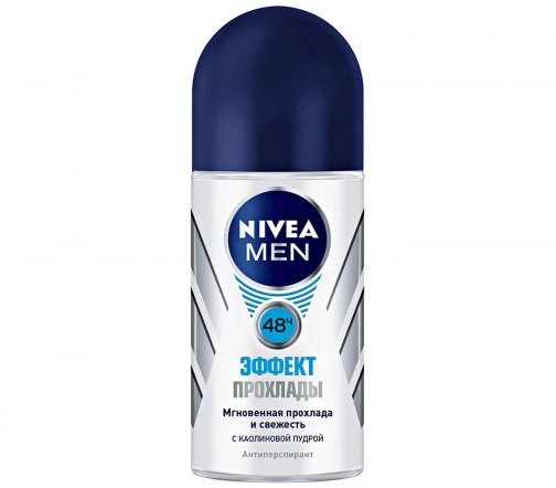 Nivea For Men Дезодорант-ролик Эффект прохлады 50мл