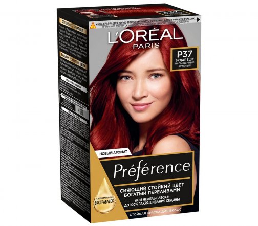 L'Oreal Paris Preference Краска для волос P37 Будапешт