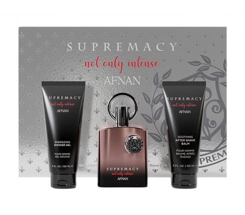 Afnan Men Supremacy Not Only Intense Набор Духи 100мл+Гель для душа 150мл+Бальзам после бритья 150мл