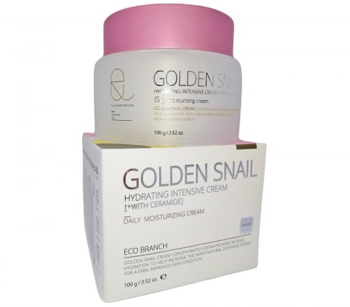 Eco Branch Hydrating Intensive Крем увлажняющий для лица Golden Snail 100гр