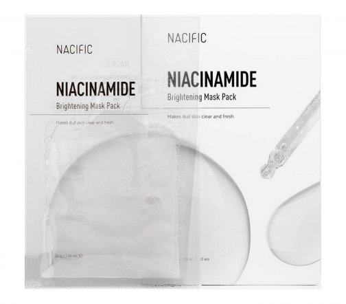 Nacific Niacinamide Brightening Mask Pack Маска тканевая для сияния 30мл