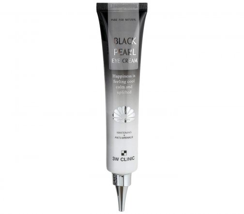 3W Clinic Black Pearl Крем для кожи вокруг глаз с экстрактом черного жемчуга антивозрастной 40мл