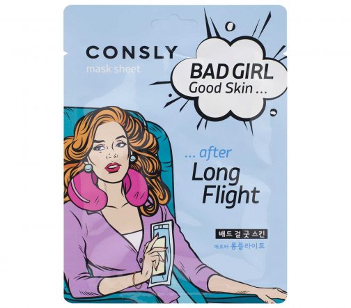 Consly Bad Girl Маска тканевая После перелета 23мл