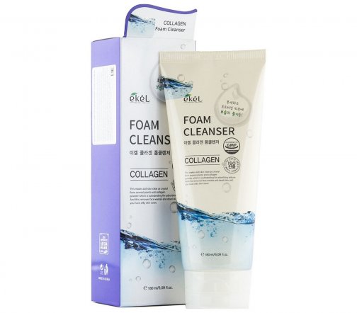 Ekel Foam Cleanser Пенка для умывания лица с коллагеном 180мл