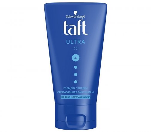 Schwarzkopf Taft Гель для укладки волос Ultra Эффект мокрых волос Сверхсильнаяфиксация 150мл