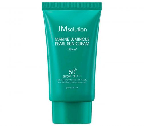 JMsolution Marine Luminous Pearl Крем солнцезащитный с жемчугом и морскими минералами SPF50 50мл