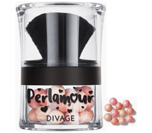 Divage Румяна в шариках Perlamour