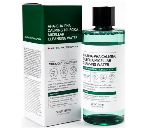 Some By Mi AHA BHA PHA Calming Truecica Вода мицеллярная успокаивающая очищающая 300мл