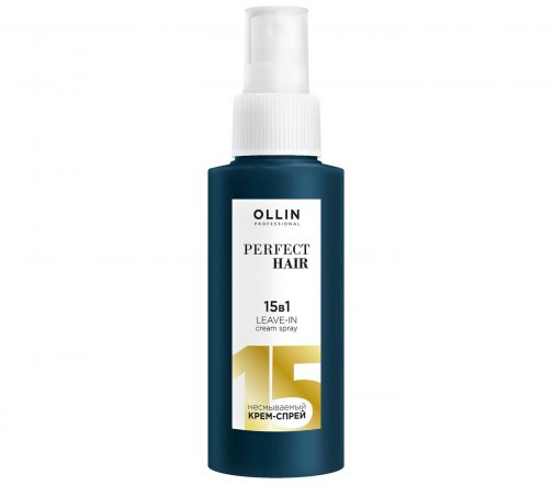 Ollin Professional Perfect Hair Крем-спрей несмываемый для волос 15в1 100мл