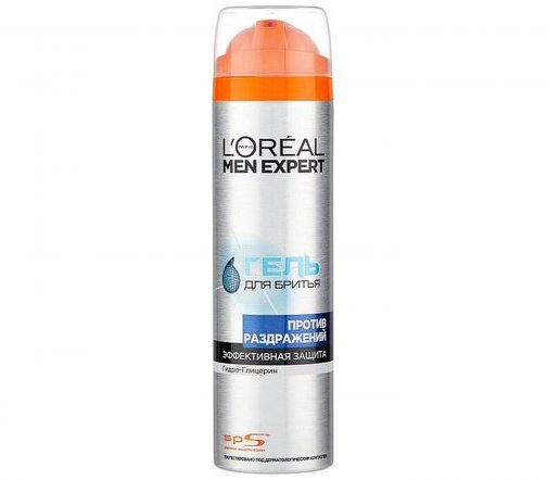 L'Oreal Paris Men Expert Гель для бритья против раздражений 200мл
