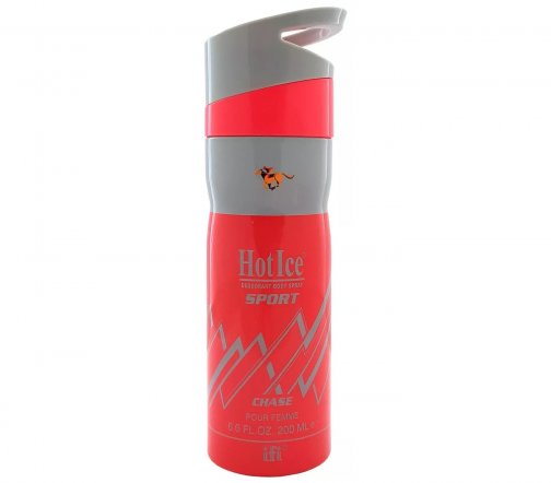 Hot Ice Sport Chase Pour Femme Дезодорант-спрей парфюмированный женский 200мл
