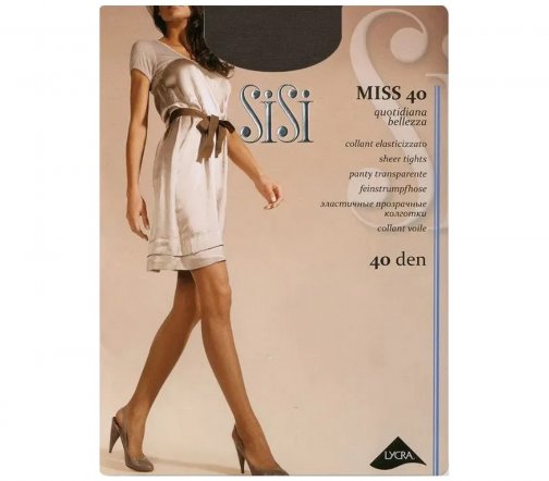 Sisi Колготки Belle 40 den 4-L nero
