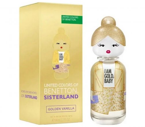 Benetton Sisterland Golden Vanilla Парфюмерная вода 80мл