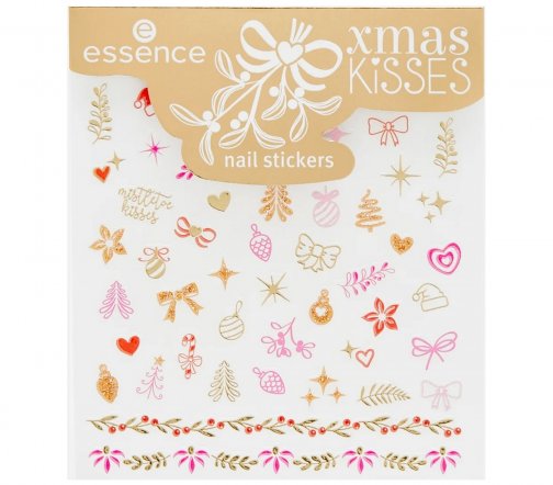 Essence Наклейки для ногтей  Xmas Kisses 01