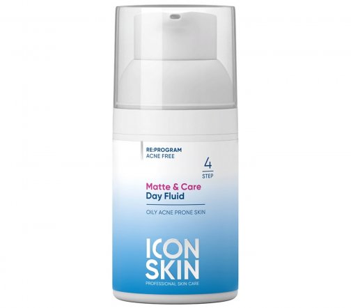 Icon Skin Флюид дневной для лица Matte&Care 30мл