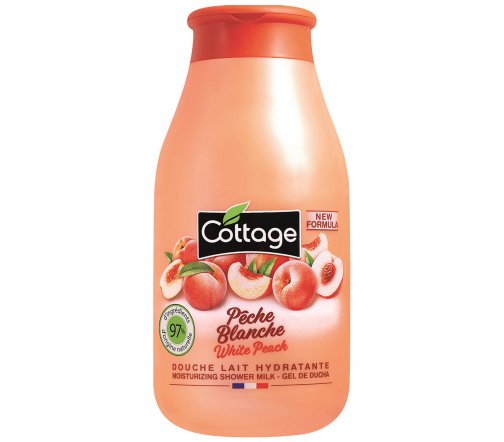 Cottage Moisturizing Молочко для душа Персик 250мл