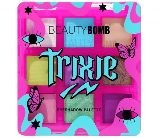 Beauty Bomb Палетка теней Trixie 01