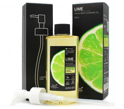 Eco Branch Lime Масло гидрофильноен для лица Лайм 200мл