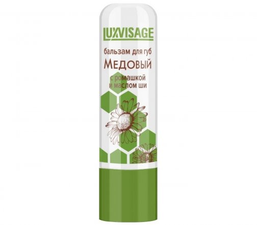 Luxvisage Бальзам для губ Медовый с ромашкой и маслом ши