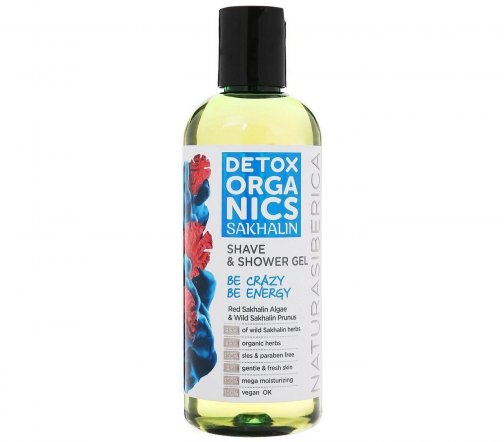 Natura Siberica Detox Organics Sakhalin Гель для душа Энергетический 270мл