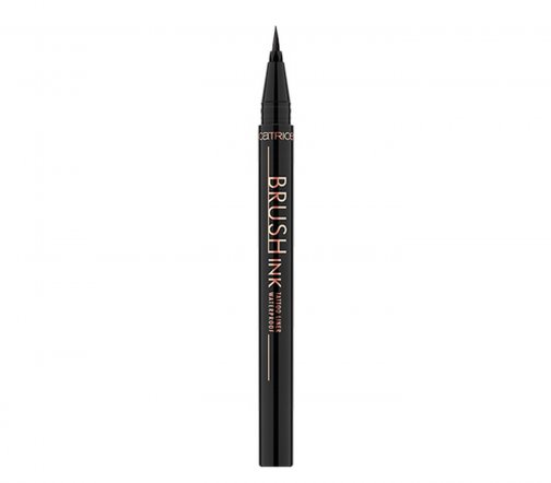 Catrice Подводка для глаз водостойкая Brush Ink Tattoo Liner черная