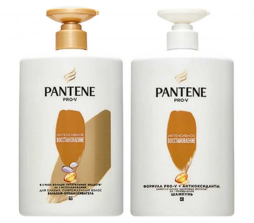 Pantene Pro-V Набор Интенсивное восстановление Шампунь 900мл+Бальзам-ополаскиватель 900мл