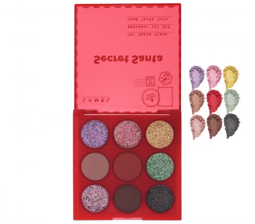 Lamel Professional Палетка теней для век Secret Santa 401