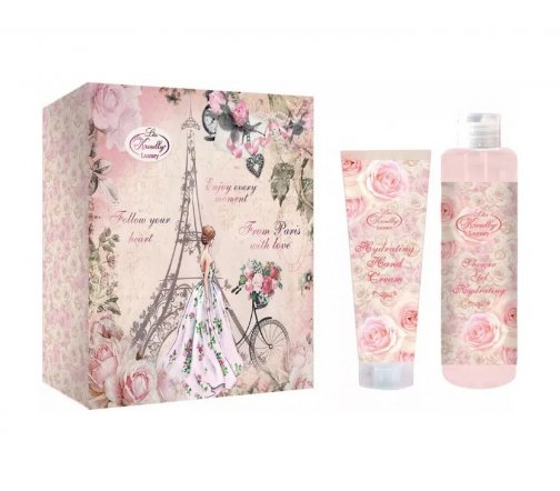 Liss Kroully Набор From Paris With Love Крем для рук 75мл+Гель для душа 260мл WN-2206