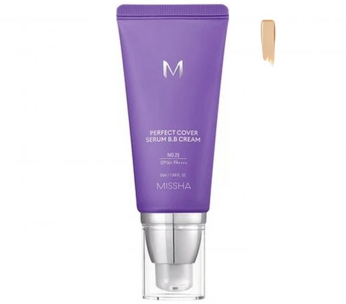 Missha Perfect Cover Тональный BB-крем с антивозрастной сывороткой SPF50+ 50мл
