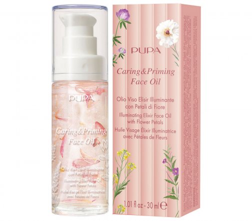 Pupa Масло для лица Caring&Priming Face Oil