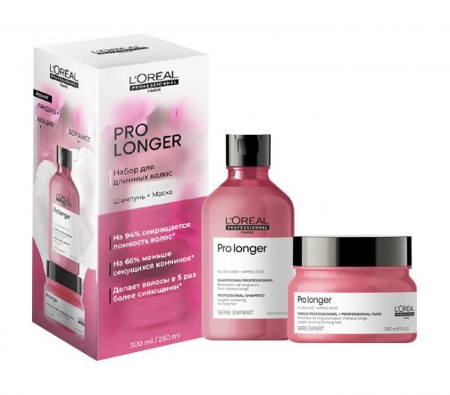 L'oreal Professionnel Pro Longer Набор Шампунь 300мл+Маска 250мл