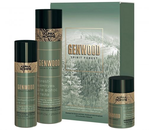 Estel Men Alpha Homme Genwood Набор Spirit Fresh